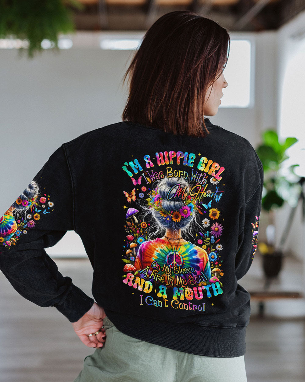 HIPPIE GIRL ALL OVER PRINT - TYQY2001241