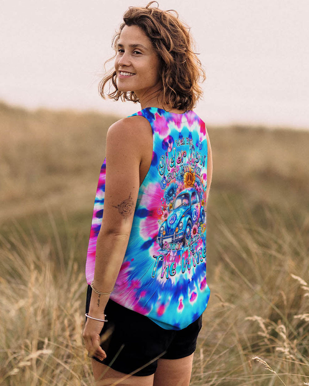 RUNNING AGAINST THE WIND TIE DYE ALL OVER PRINT - TYQY2001243