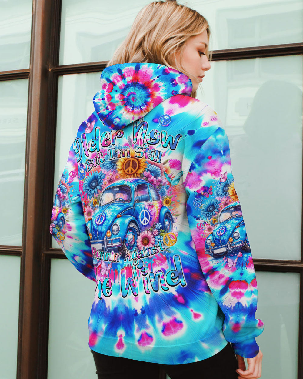 RUNNING AGAINST THE WIND TIE DYE ALL OVER PRINT - TYQY2001243