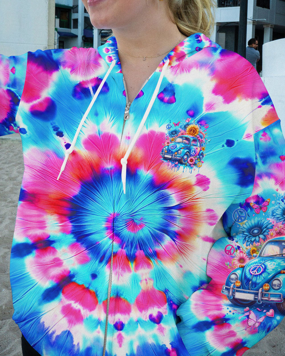 RUNNING AGAINST THE WIND TIE DYE ALL OVER PRINT - TYQY2001243