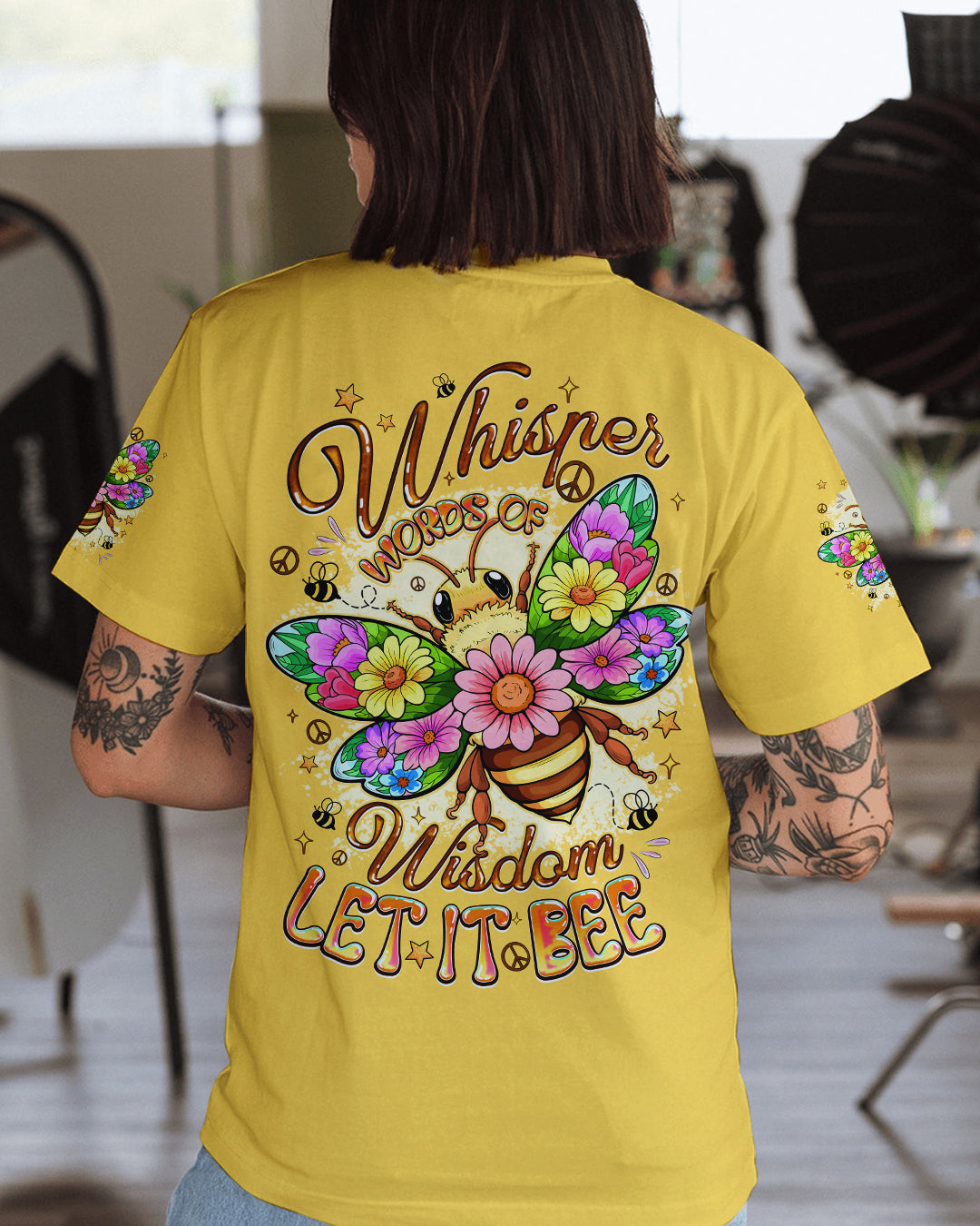 WHISPER WORDS OF WISDOM LET IT BEE ALL OVER PRINT - TYQY2001261