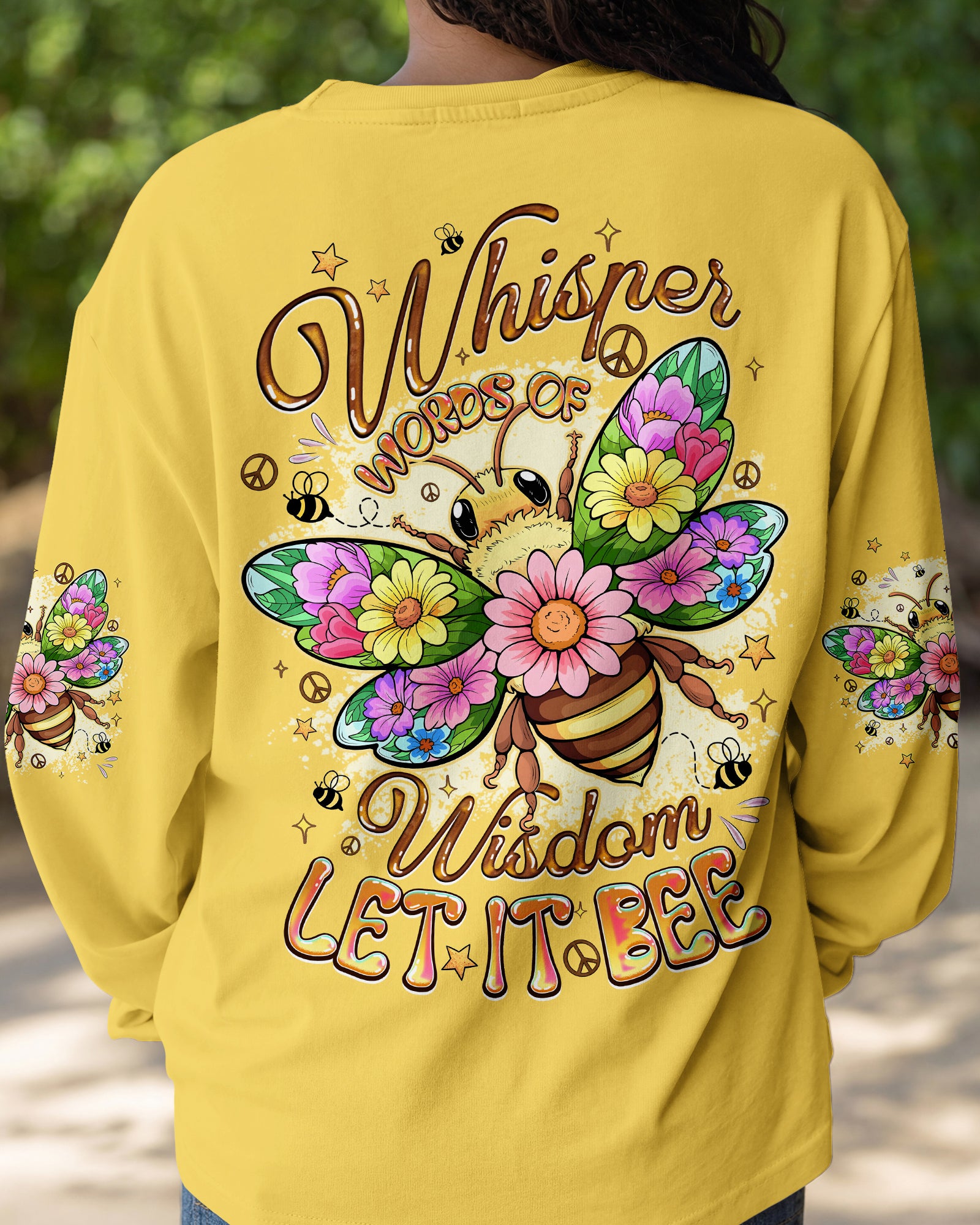 WHISPER WORDS OF WISDOM LET IT BEE ALL OVER PRINT - TYQY2001261