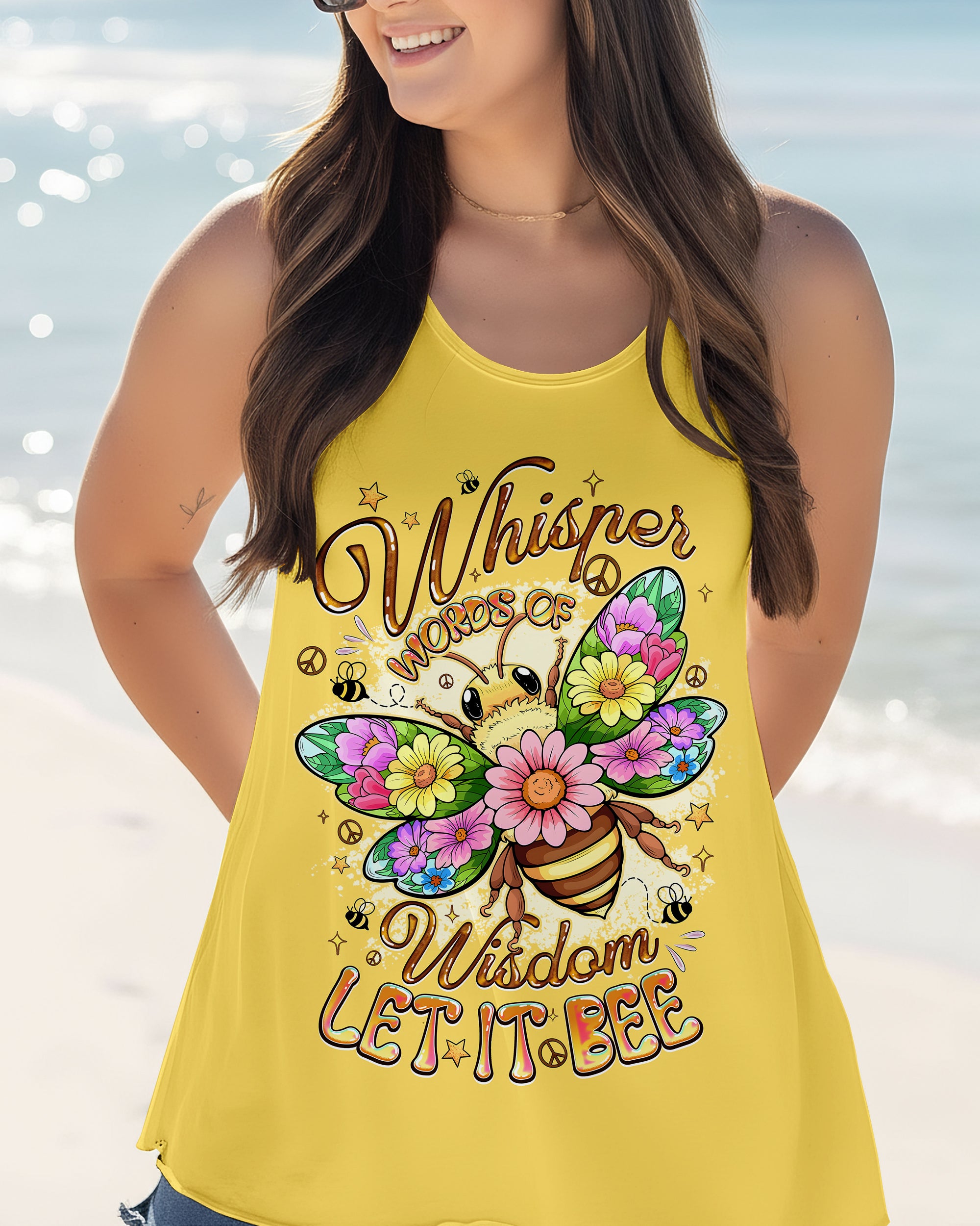 WHISPER WORDS OF WISDOM LET IT BEE ALL OVER PRINT - TYQY2001261