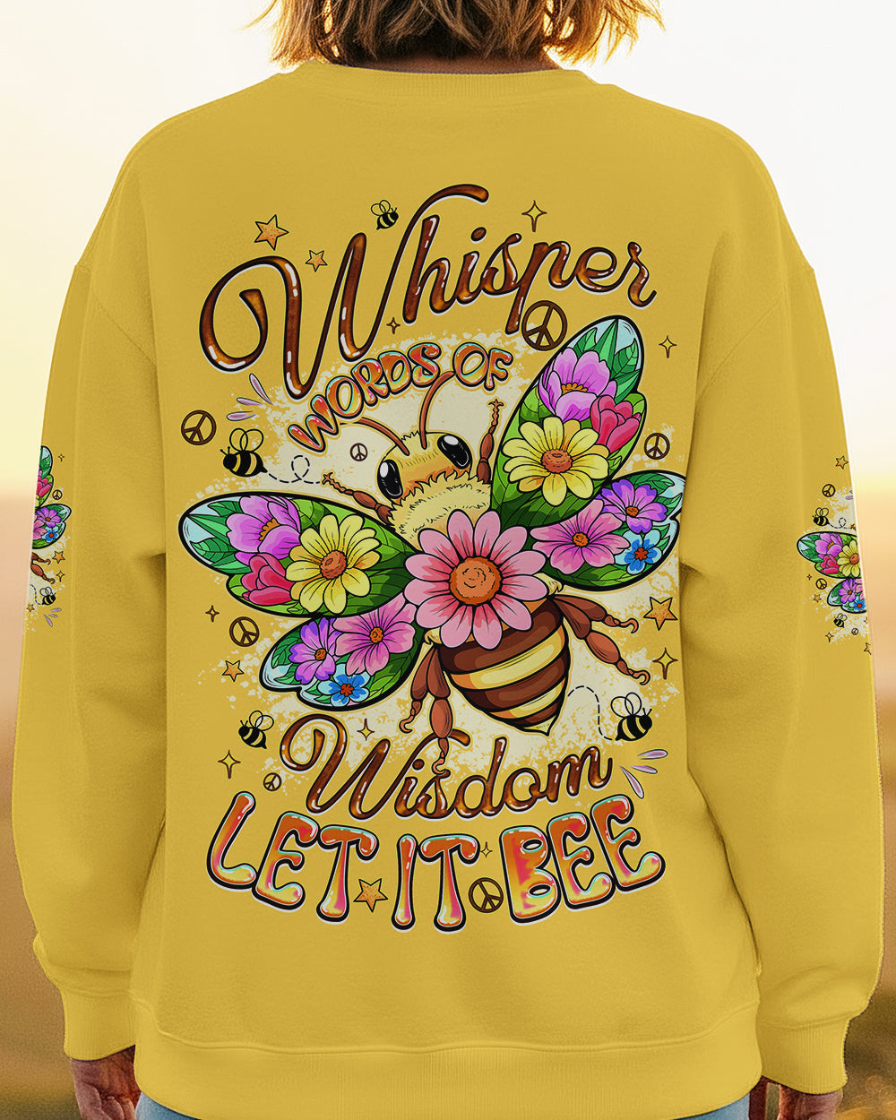 WHISPER WORDS OF WISDOM LET IT BEE ALL OVER PRINT - TYQY2001261