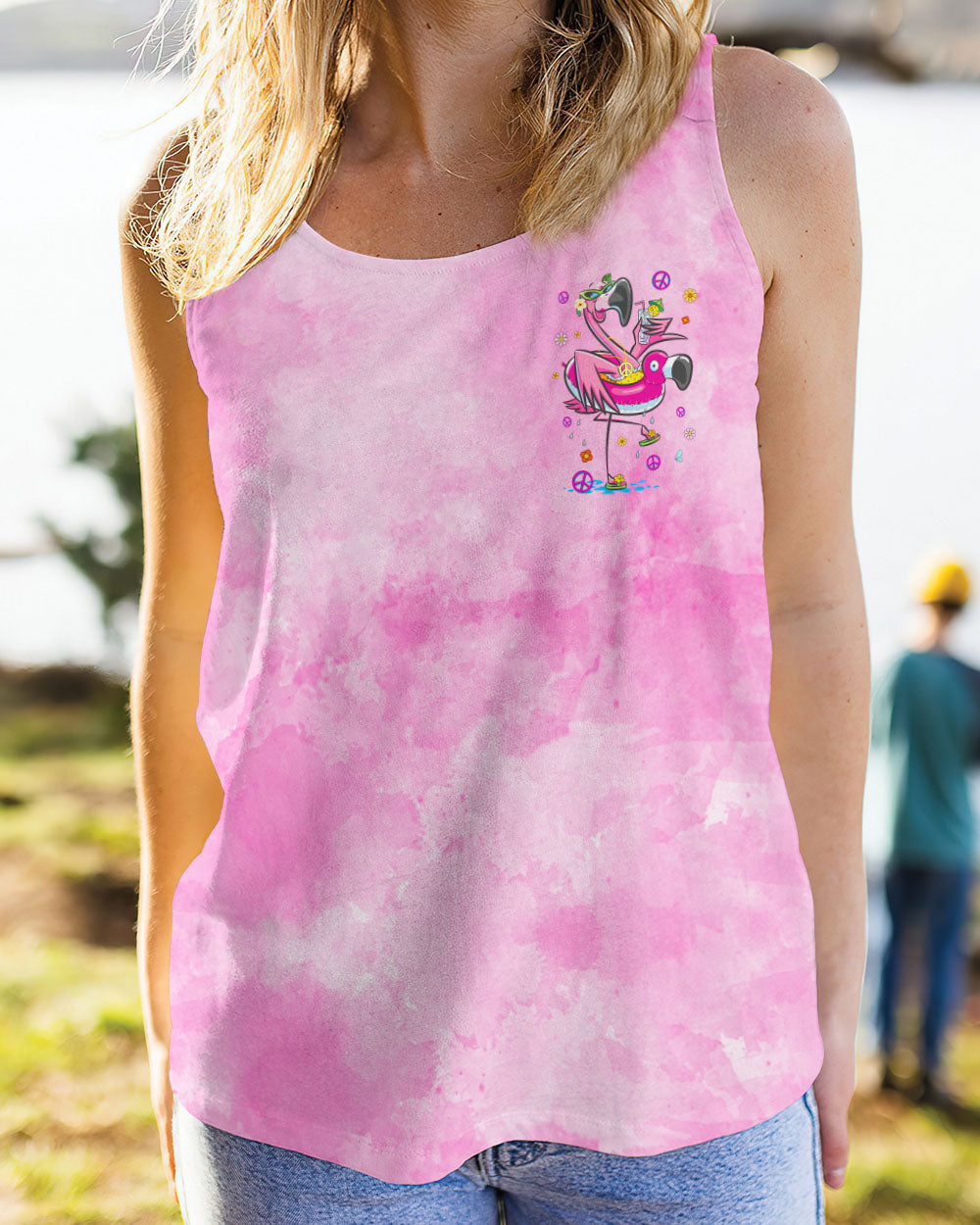 BE A FLAMINGO IN A FLOCK OF PIGEONS ALL OVER PRINT - TYQY2006244