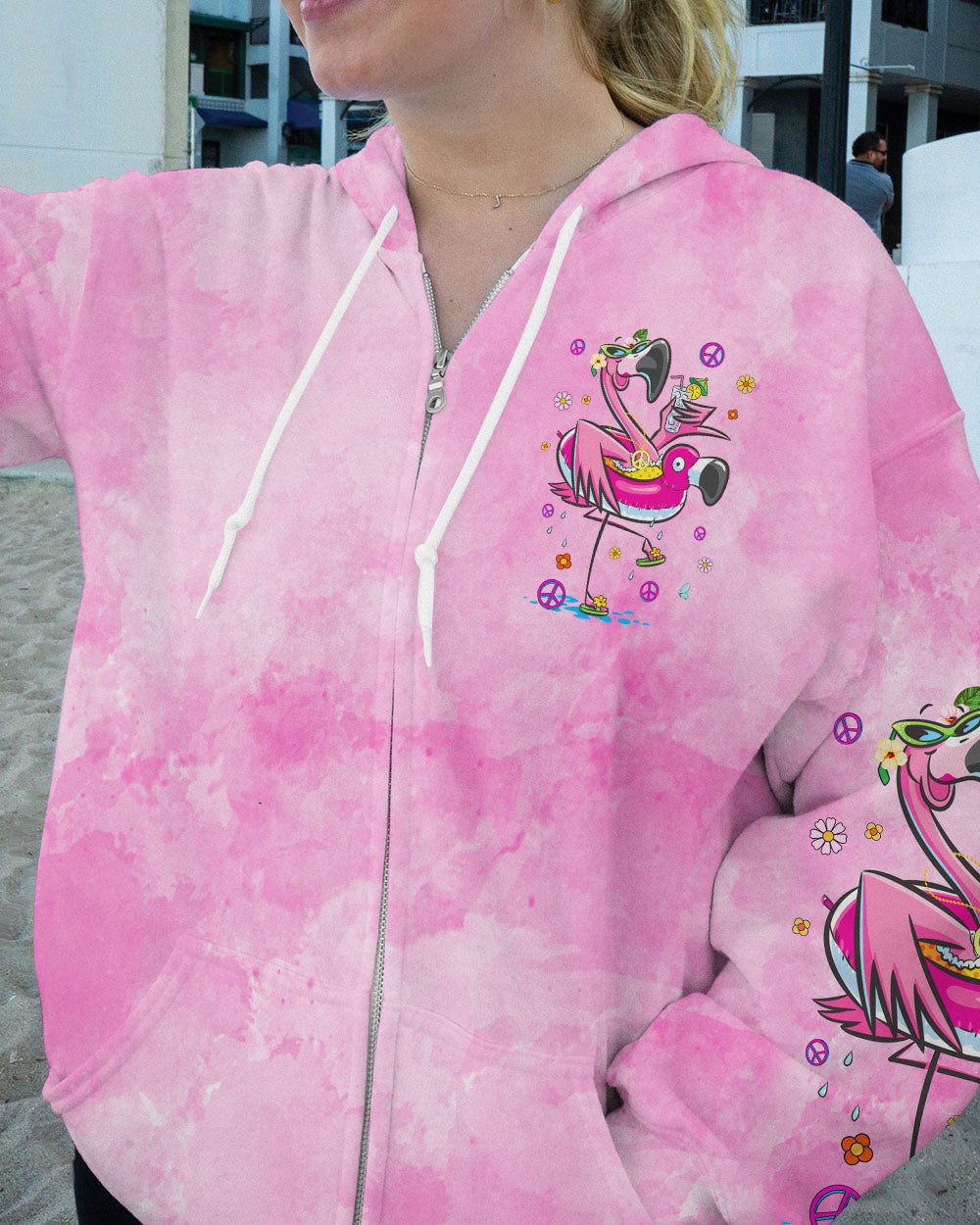 BE A FLAMINGO IN A FLOCK OF PIGEONS ALL OVER PRINT - TYQY2006244