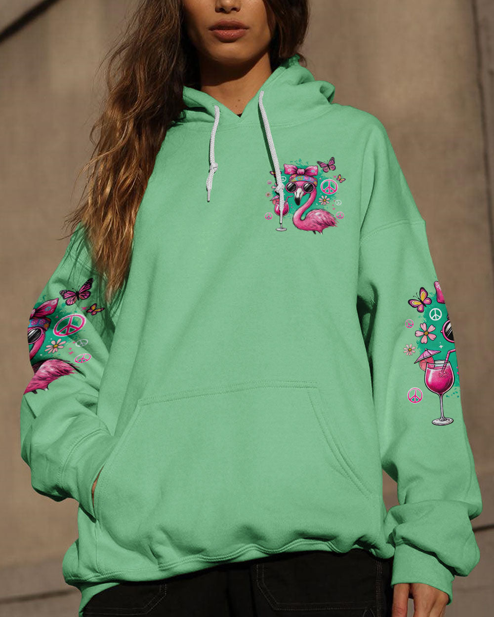 ALWAYS BE YOURSELF FLAMINGO ALL OVER PRINT - TYQY2006246