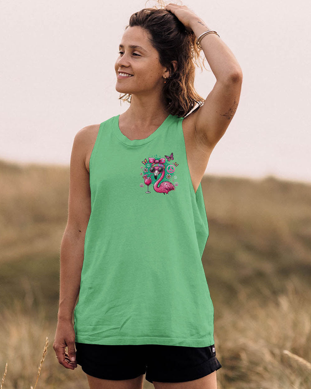 ALWAYS BE YOURSELF FLAMINGO ALL OVER PRINT - TYQY2006246