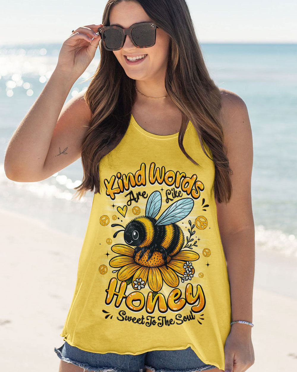 SWEET TO THE SOUL BEE ALL OVER PRINT - TYQY2006254