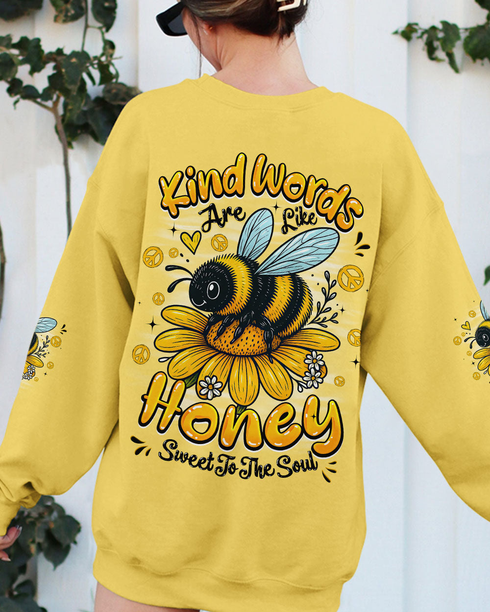 SWEET TO THE SOUL BEE ALL OVER PRINT - TYQY2006254