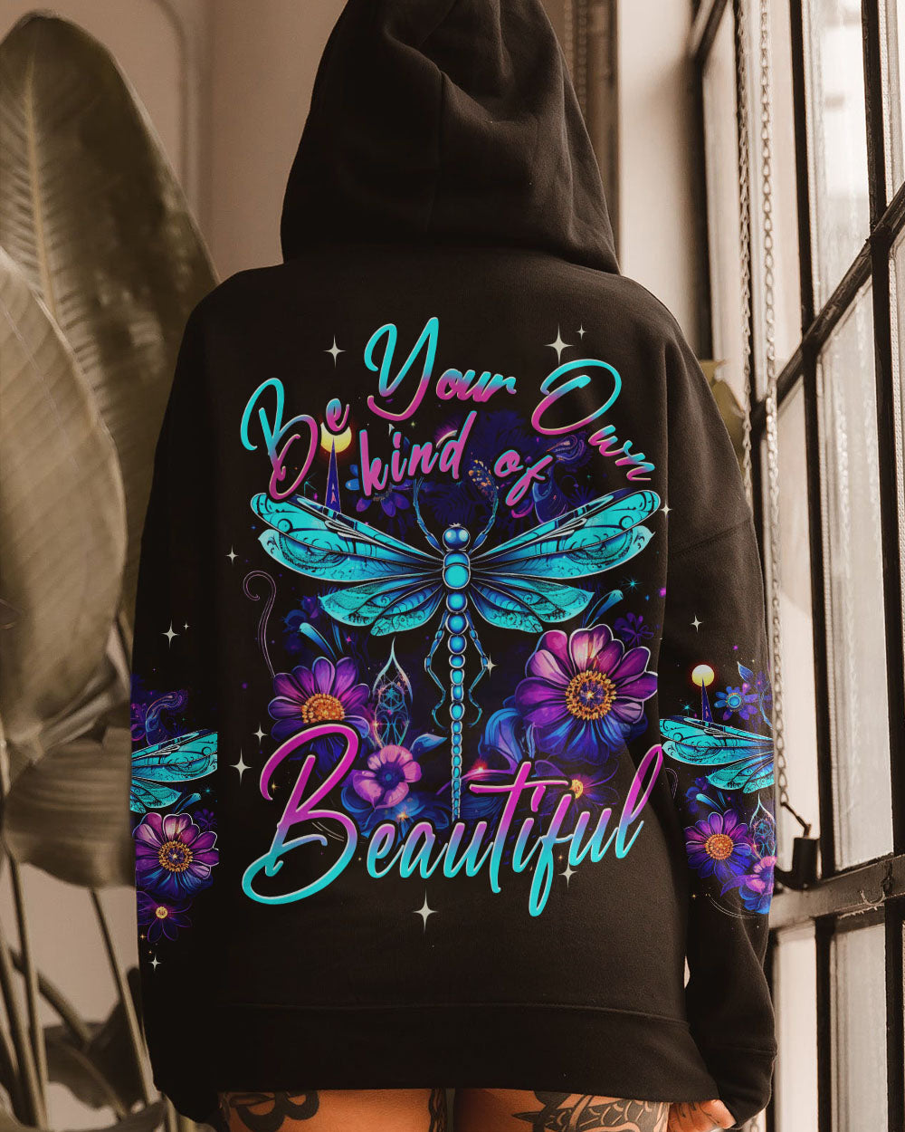 BE YOUR OWN KIND OF BEAUTIFUL DRAGONFLY ALL OVER PRINT - TYQY2008231