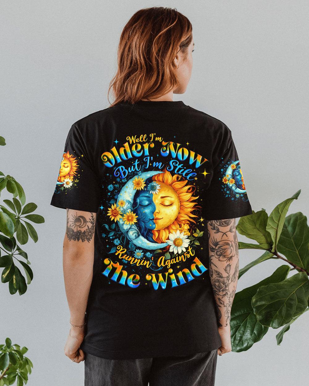 RUNNING AGAINST THE WIND SUN AND MOON ALL OVER PRINT - TYQY2012244