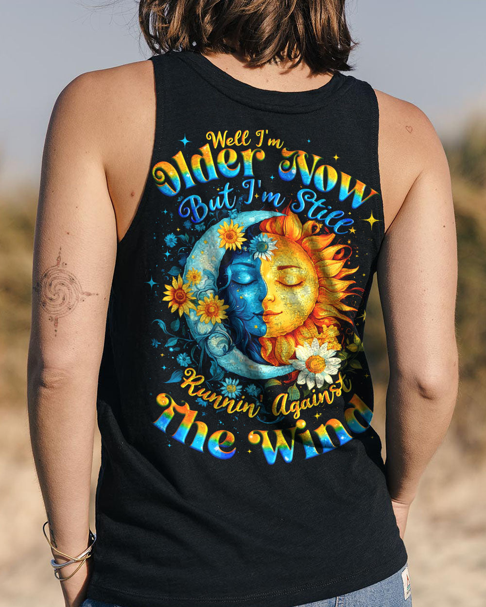 RUNNING AGAINST THE WIND SUN AND MOON ALL OVER PRINT - TYQY2012244