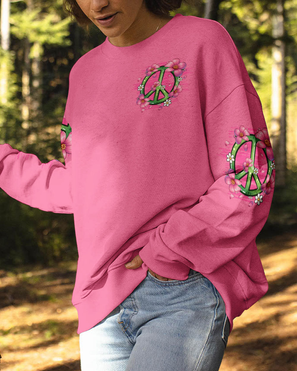 BE YOU THE WORLD WILL ADJUST FROG ALL OVER PRINT - TYQY2025252