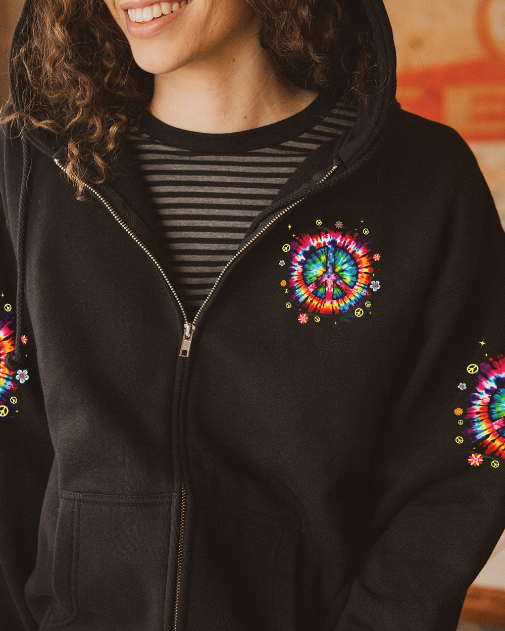 IMAGINE ALL THE PEOPLE LIVING LIFE IN PEACE TIE DYE ALL OVER PRINT - TYQY2105251