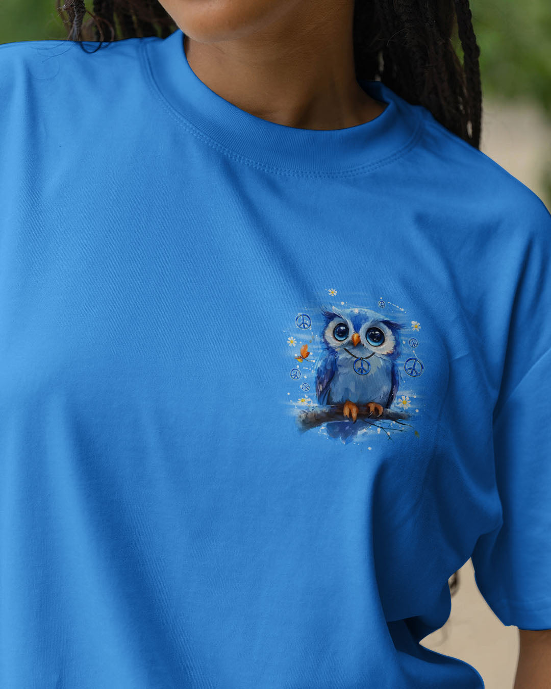 IN A WORLD WHERE YOU CAN BE ANYTHING BE KIND OWL ALL OVER PRINT - TYQY2110252