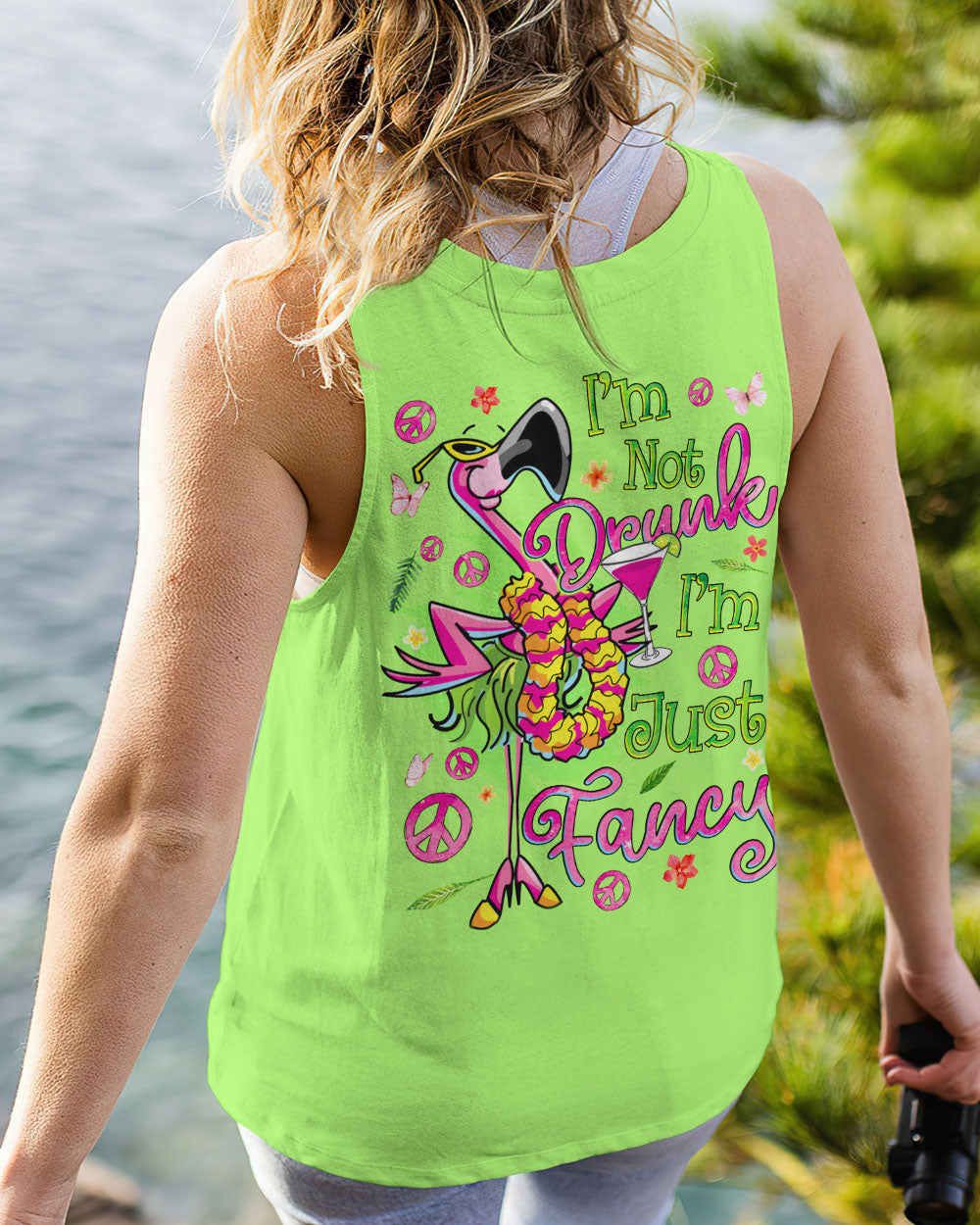 I'M JUST FANCY FLAMINGO ALL OVER PRINT - TYQY2205245