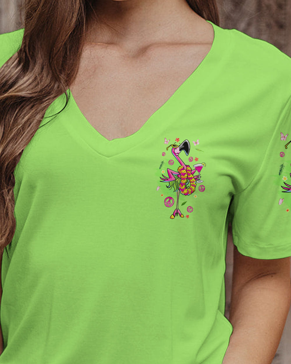 I'M JUST FANCY FLAMINGO ALL OVER PRINT - TYQY2205245