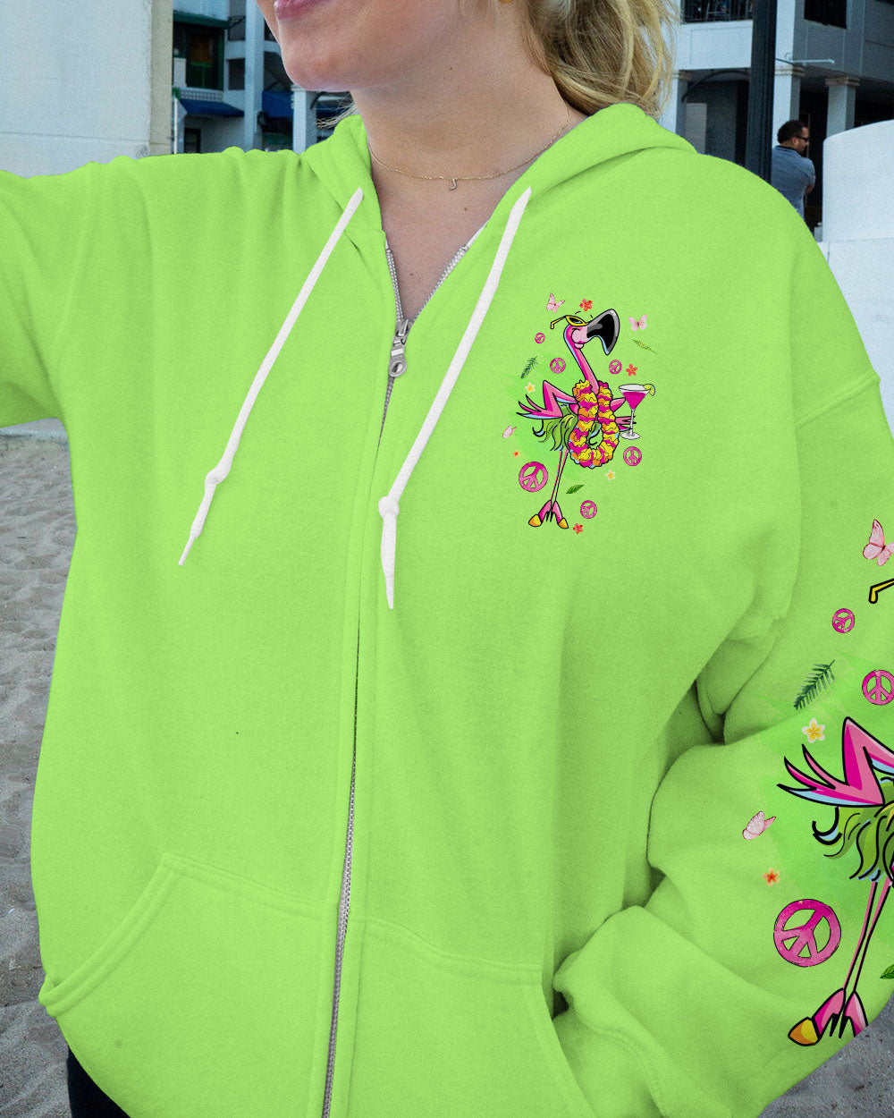 I'M JUST FANCY FLAMINGO ALL OVER PRINT - TYQY2205245