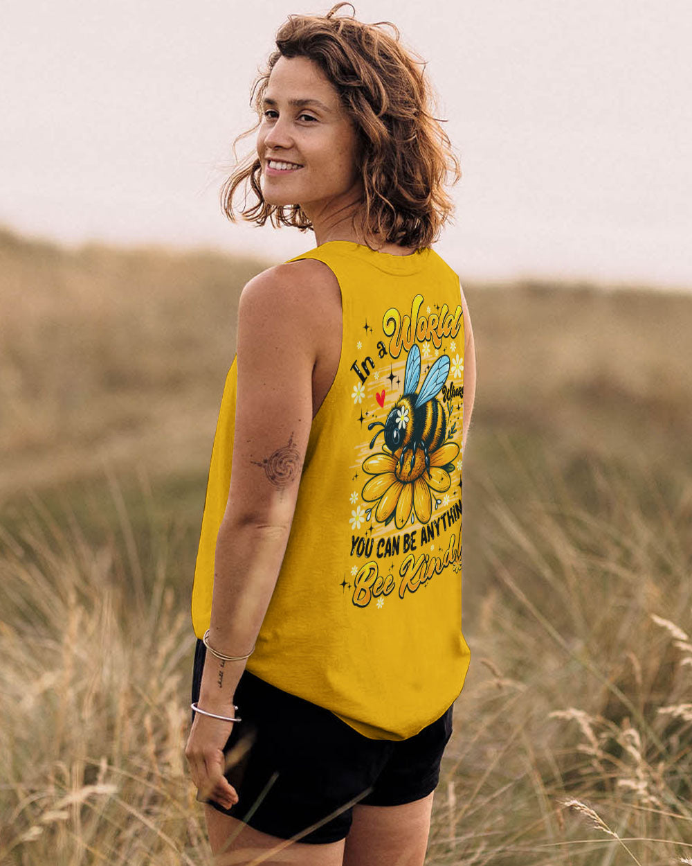 IN A WORLD WHERE YOU CAN BE ANYTHING BEE KIND ALL OVER PRINT - TYQY2205255