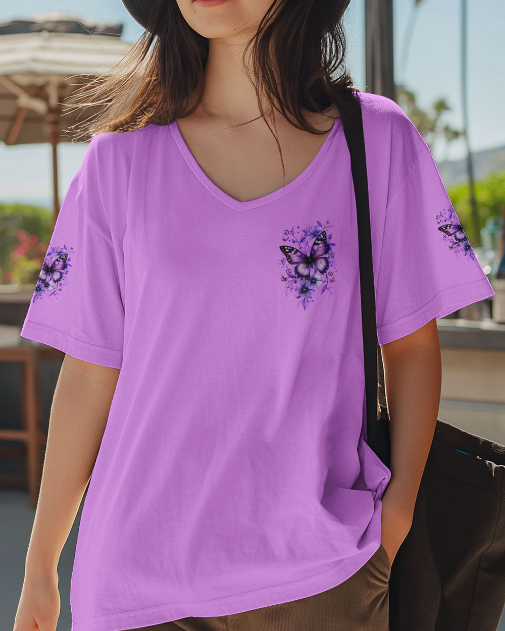 WHISPER WORDS OF WISDOM LET IT BE BUTTERFLY ALL OVER PRINT - TYQY2210251