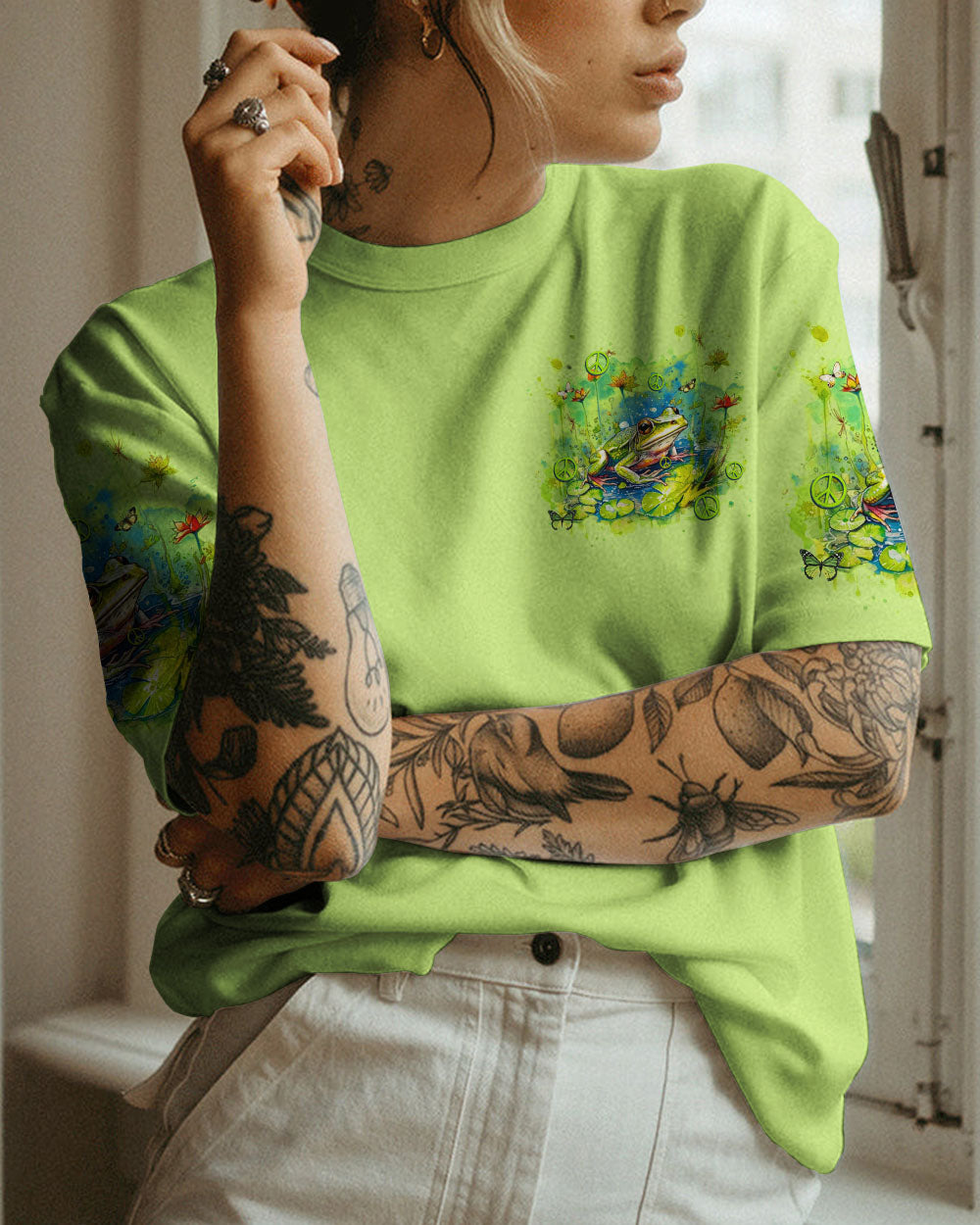 BE YOU THE WORLD WILL ADJUST ALL OVER PRINT - TYQY2211233