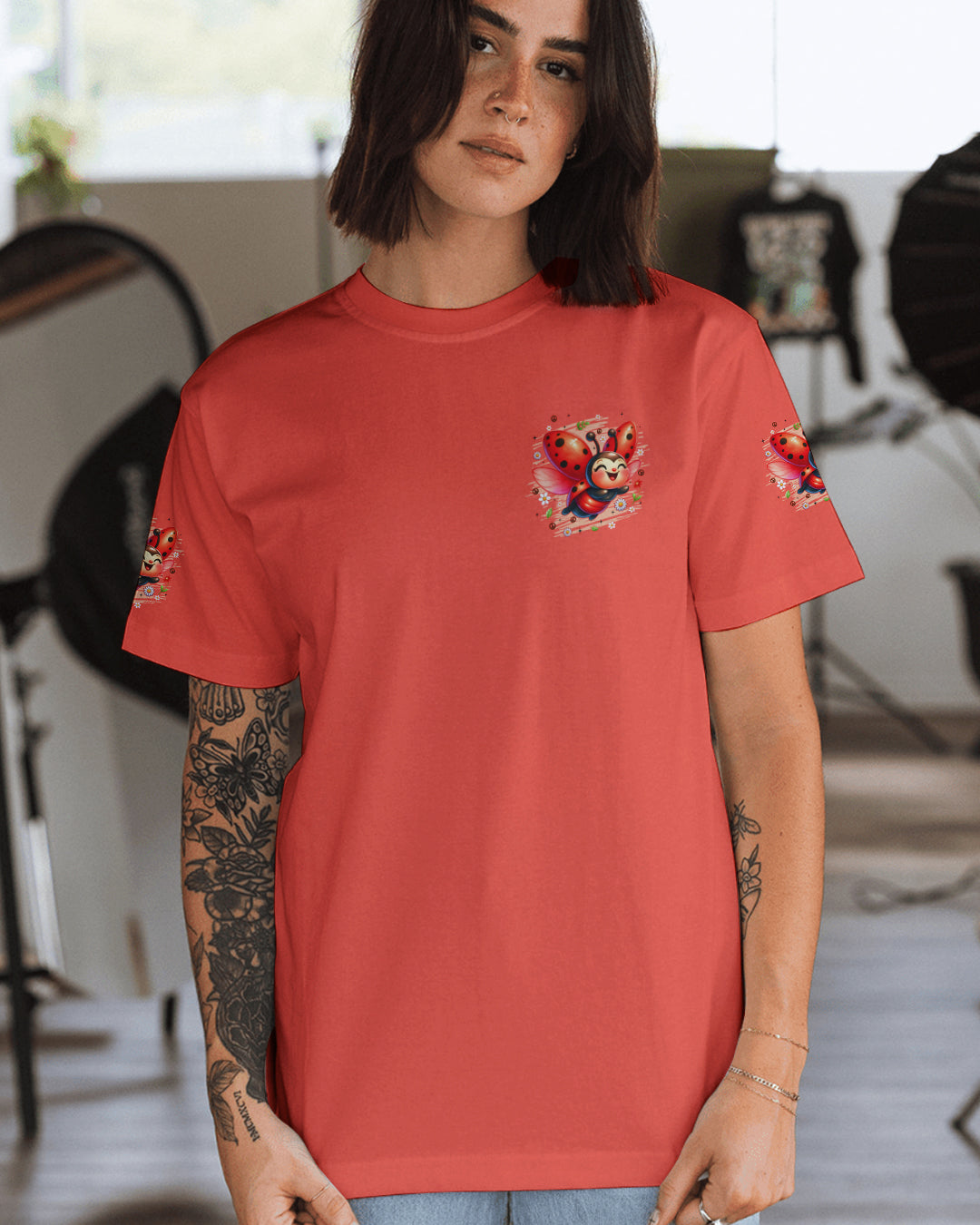 BUTTERFLY KISSES AND LADYBUG HUGS ALL OVER PRINT - TYQY2212251