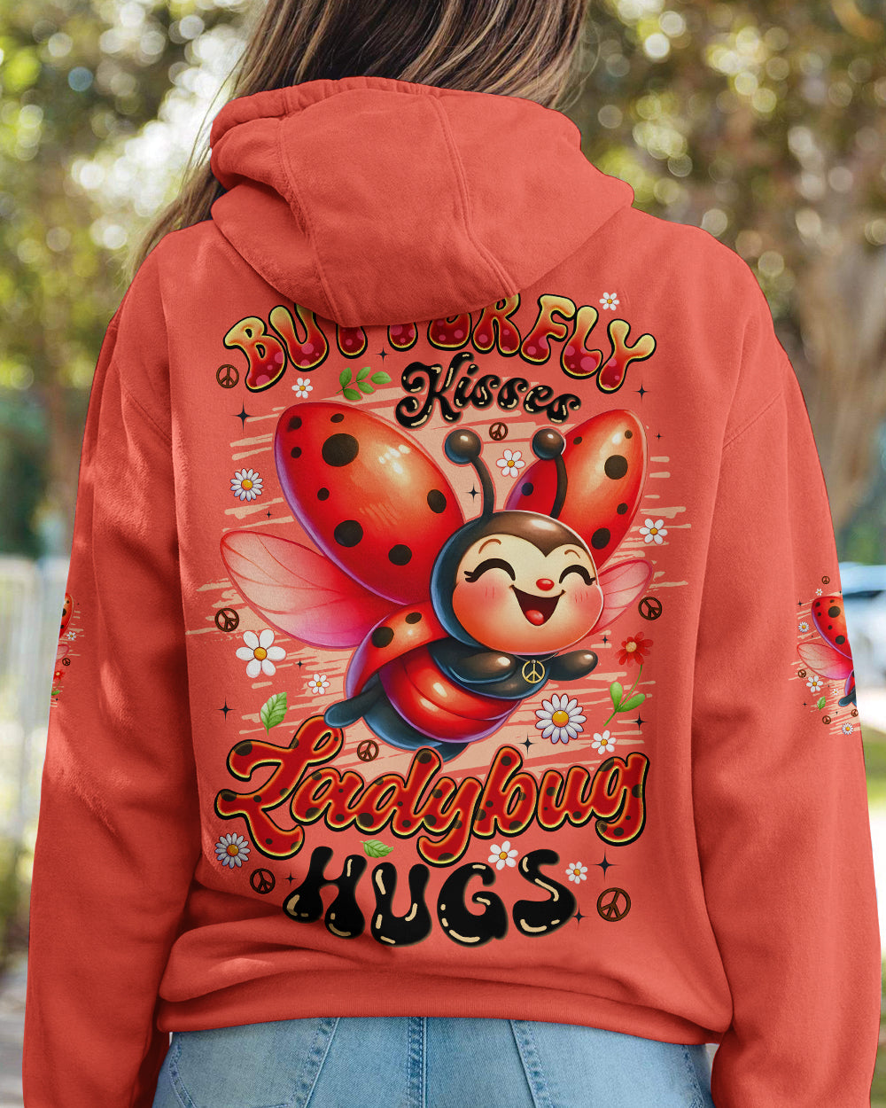 BUTTERFLY KISSES AND LADYBUG HUGS ALL OVER PRINT - TYQY2212251