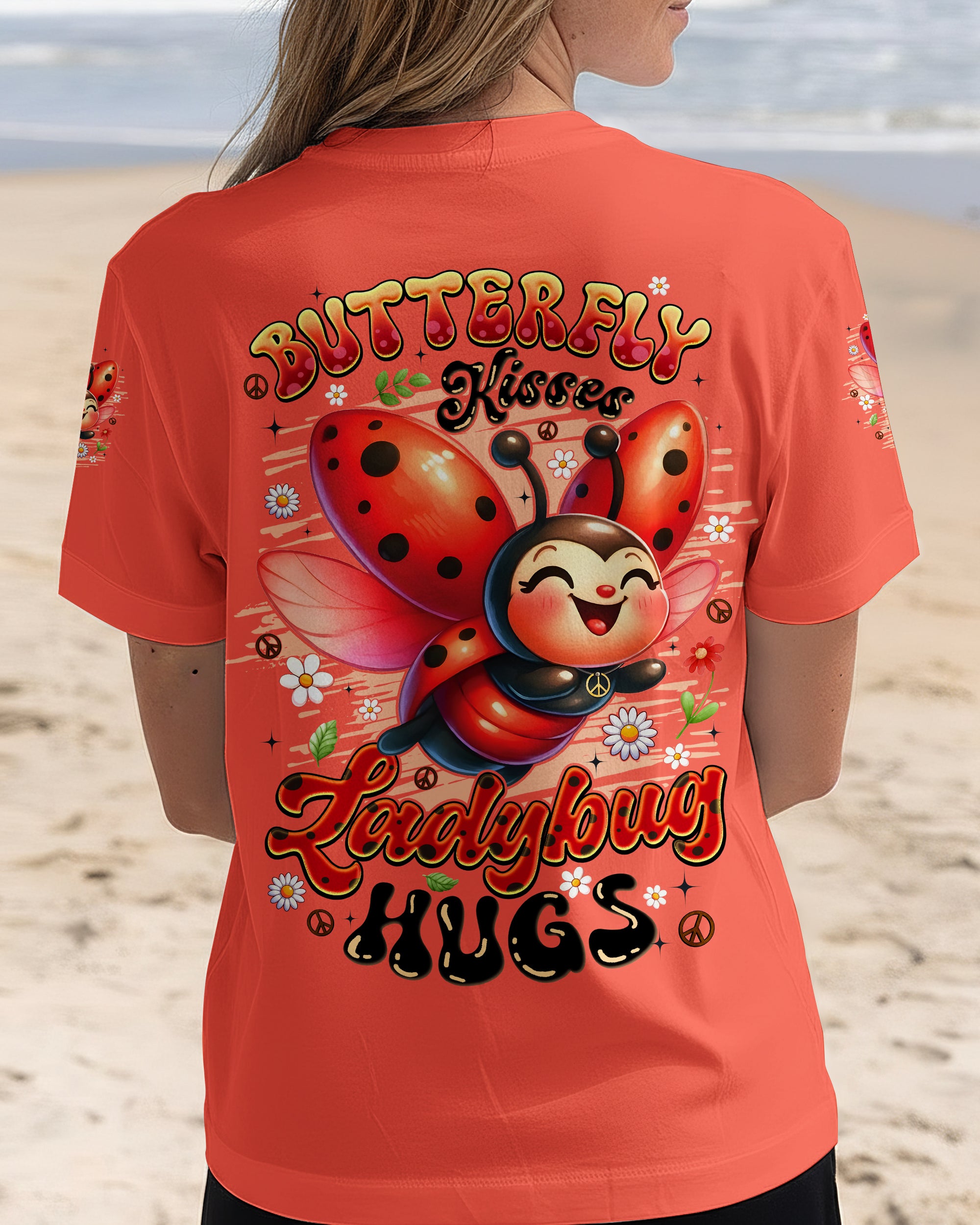 BUTTERFLY KISSES AND LADYBUG HUGS ALL OVER PRINT - TYQY2212251