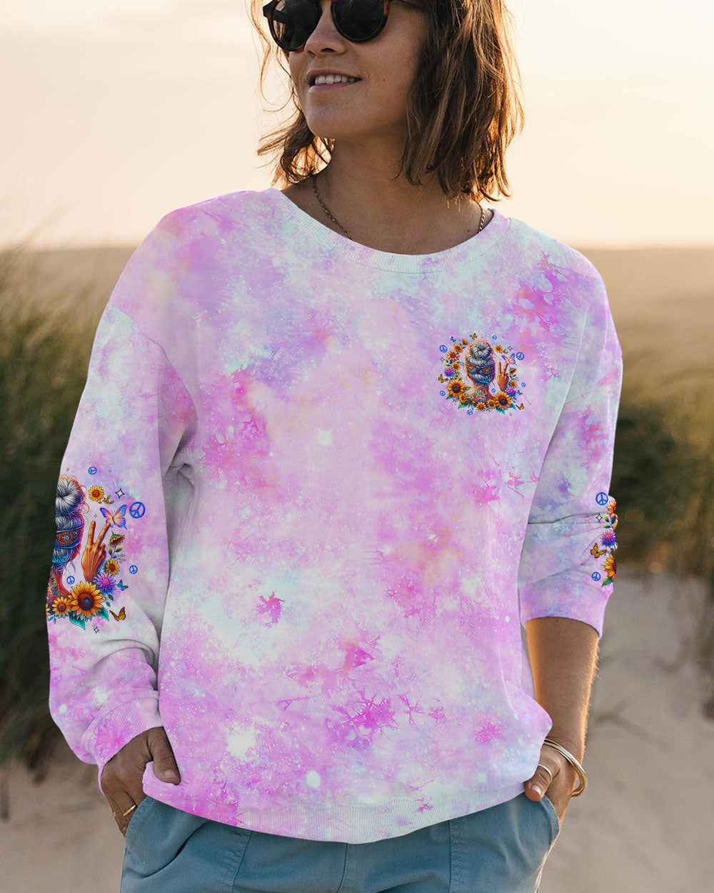RUNNING AGAINST THE WIND ALL OVER PRINT - TYQY2301254