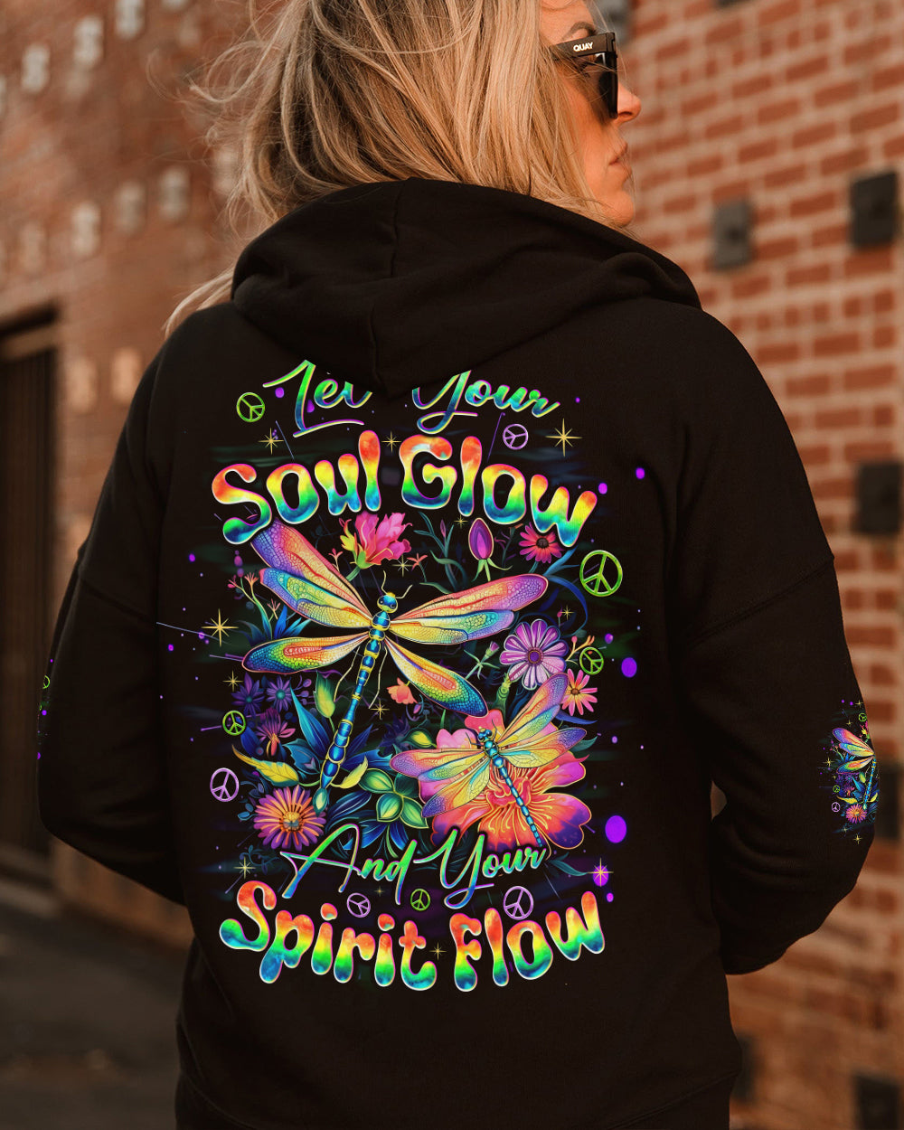 LET YOUR SOUL GLOW DRAGONFLY ALL OVER PRINT - TYQY2301261