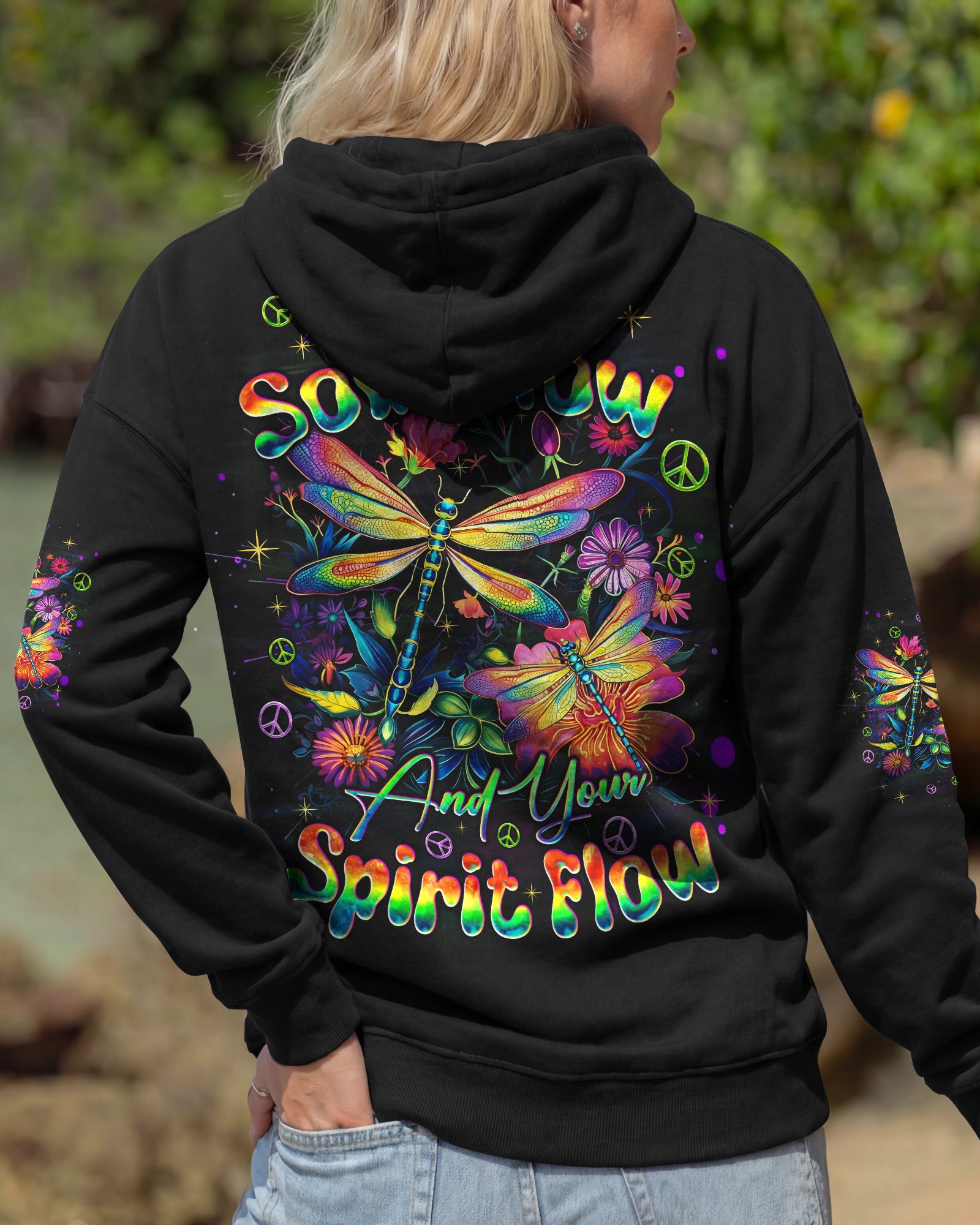 LET YOUR SOUL GLOW DRAGONFLY ALL OVER PRINT - TYQY2301261