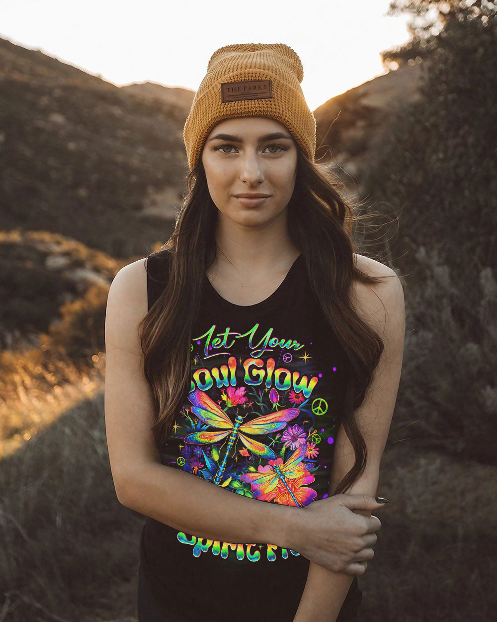 LET YOUR SOUL GLOW DRAGONFLY ALL OVER PRINT - TYQY2301261