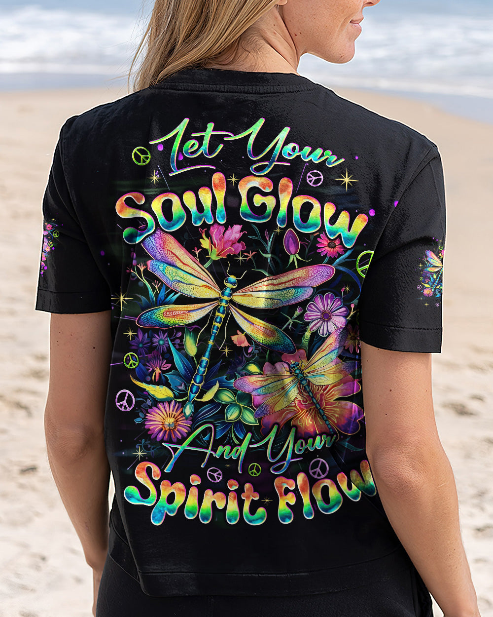 LET YOUR SOUL GLOW DRAGONFLY ALL OVER PRINT - TYQY2301261
