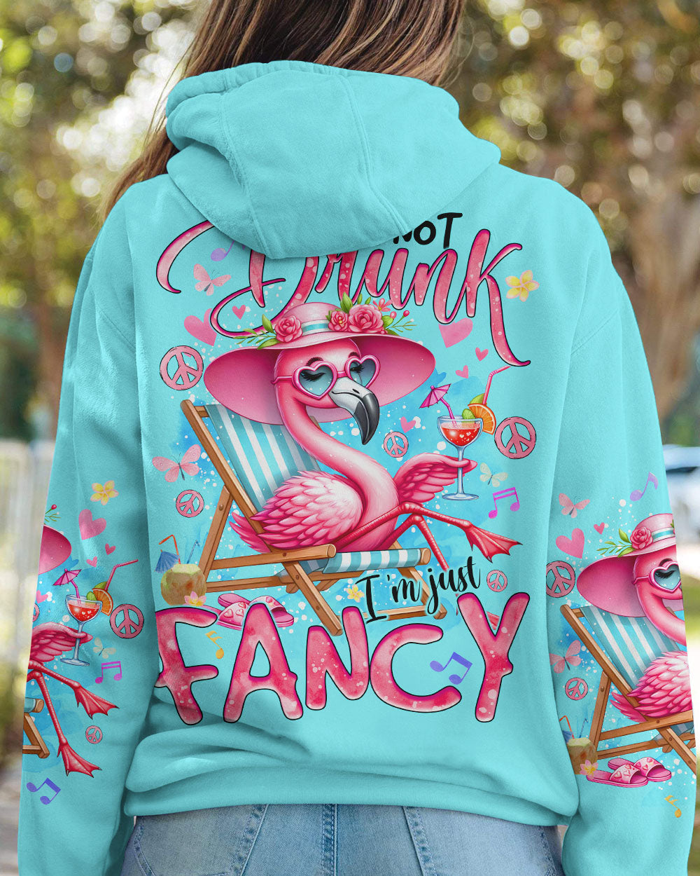 I'M JUST FANCY FLAMINGO ALL OVER PRINT - TYQY2305244