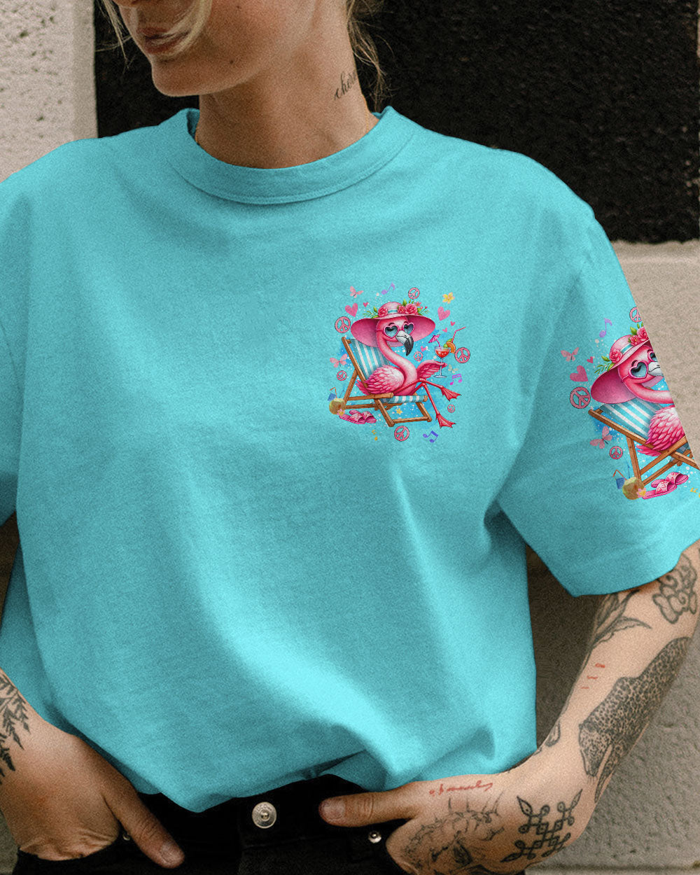 I'M JUST FANCY FLAMINGO ALL OVER PRINT - TYQY2305244