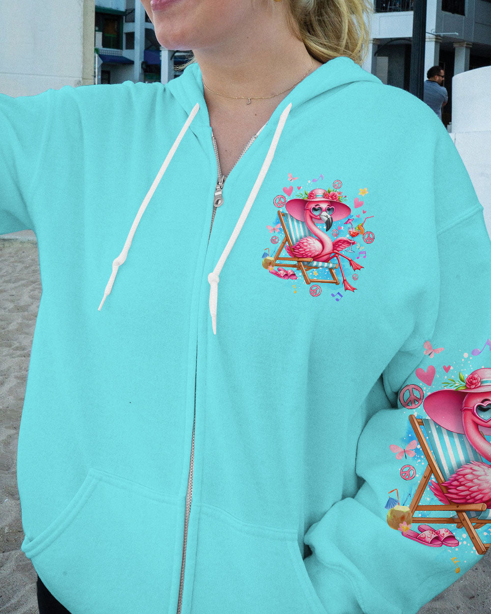 I'M JUST FANCY FLAMINGO ALL OVER PRINT - TYQY2305244