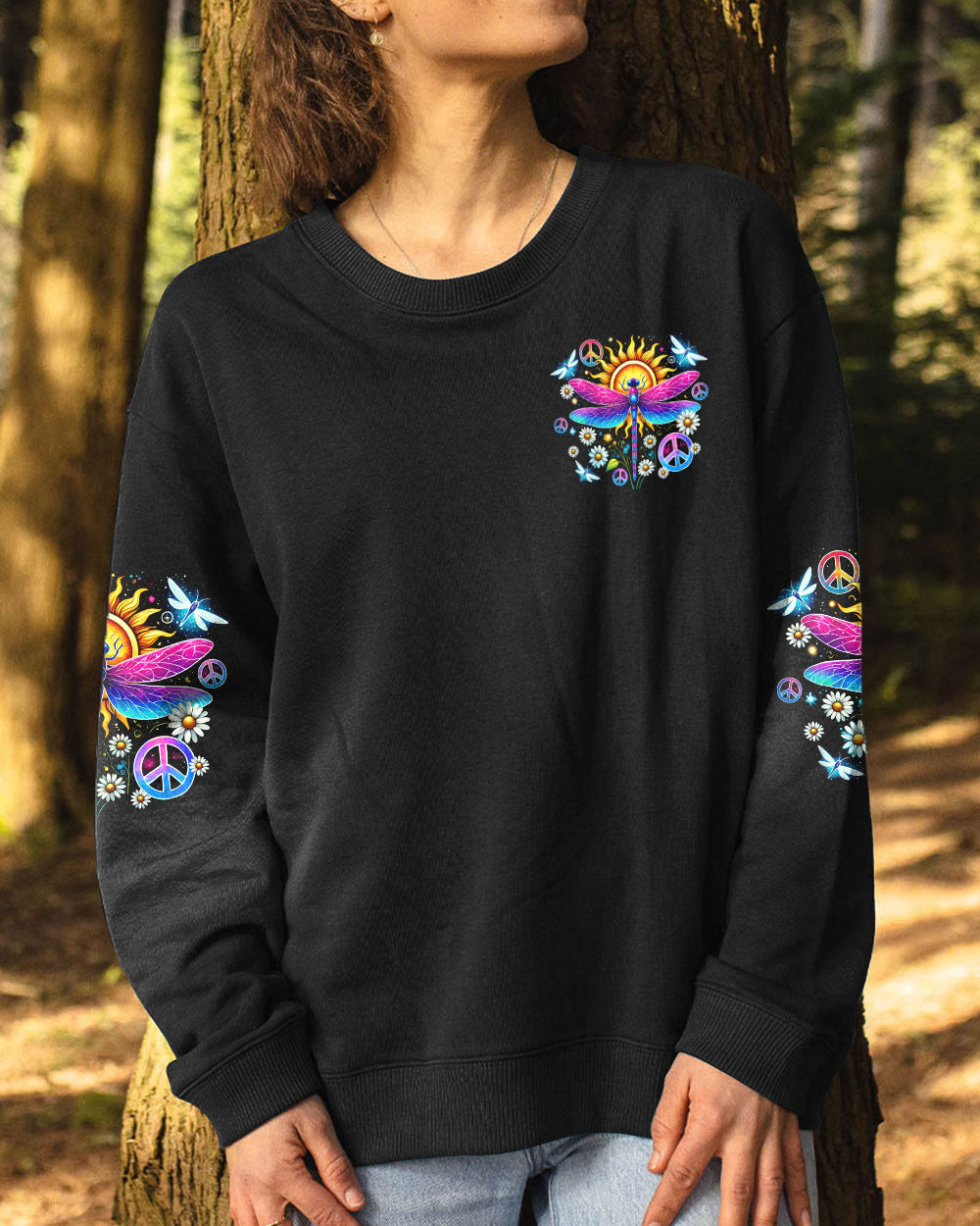 JUST BREATHE DRAGONFLY ALL OVER PRINT - TYQY2307241
