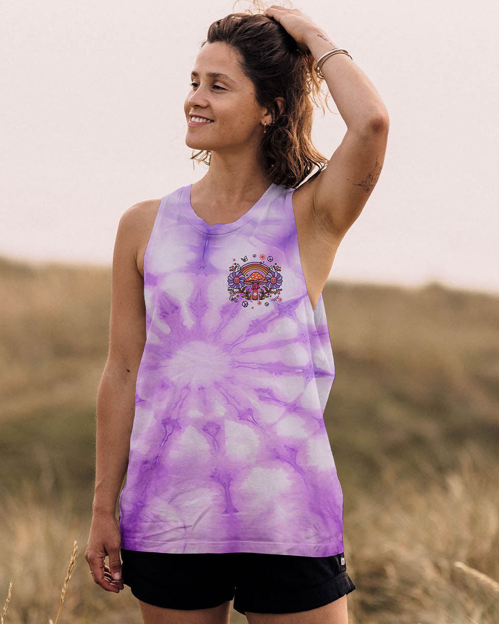 GO OUTSIDE TO LOOK INSIDE TIE DYE ALL OVER PRINT - TYQY2308243