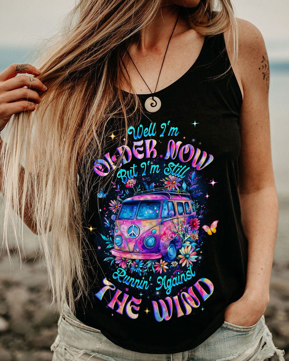 RUNNING AGAINST THE WIND ALL OVER PRINT - TYQY2402253