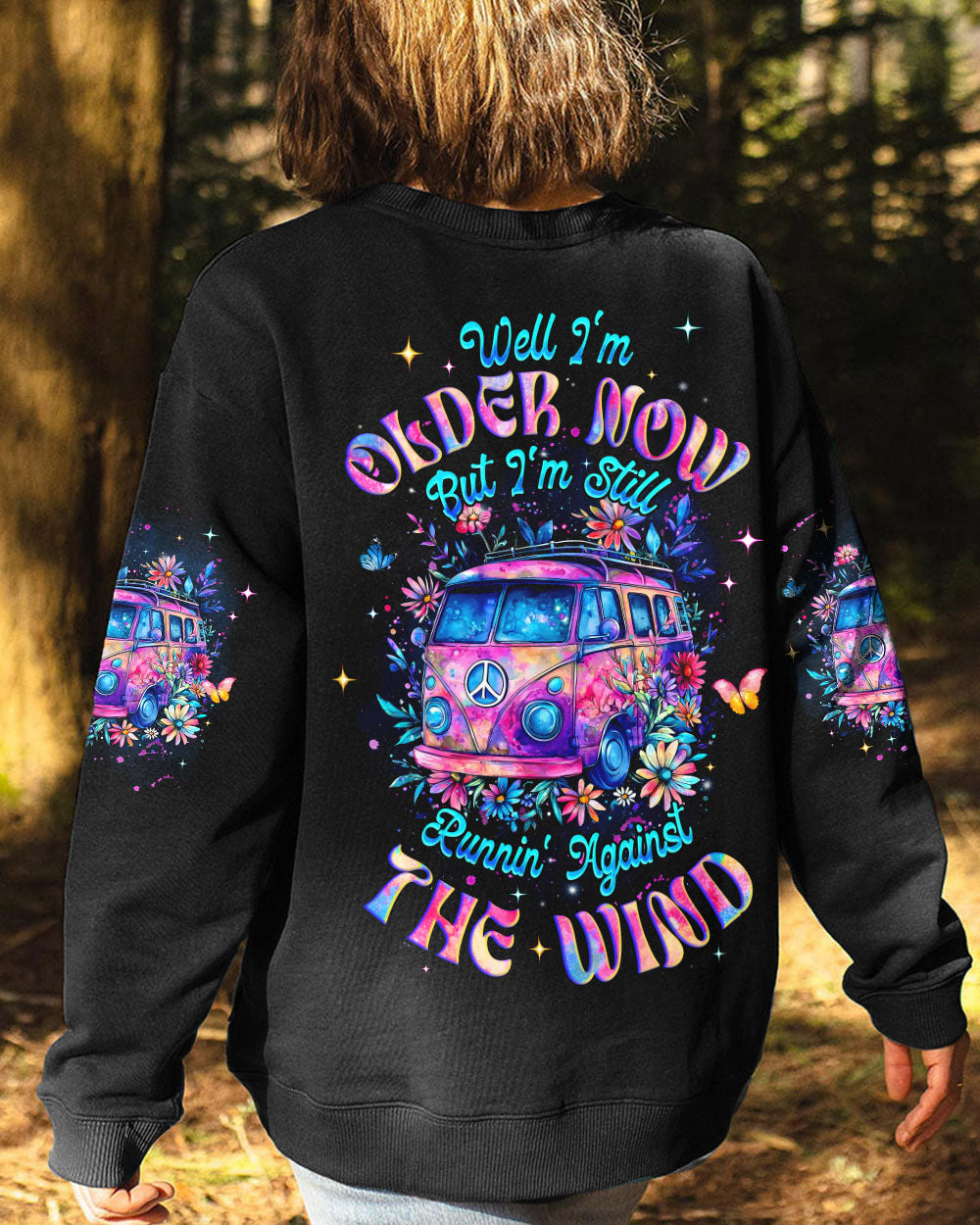RUNNING AGAINST THE WIND ALL OVER PRINT - TYQY2402253
