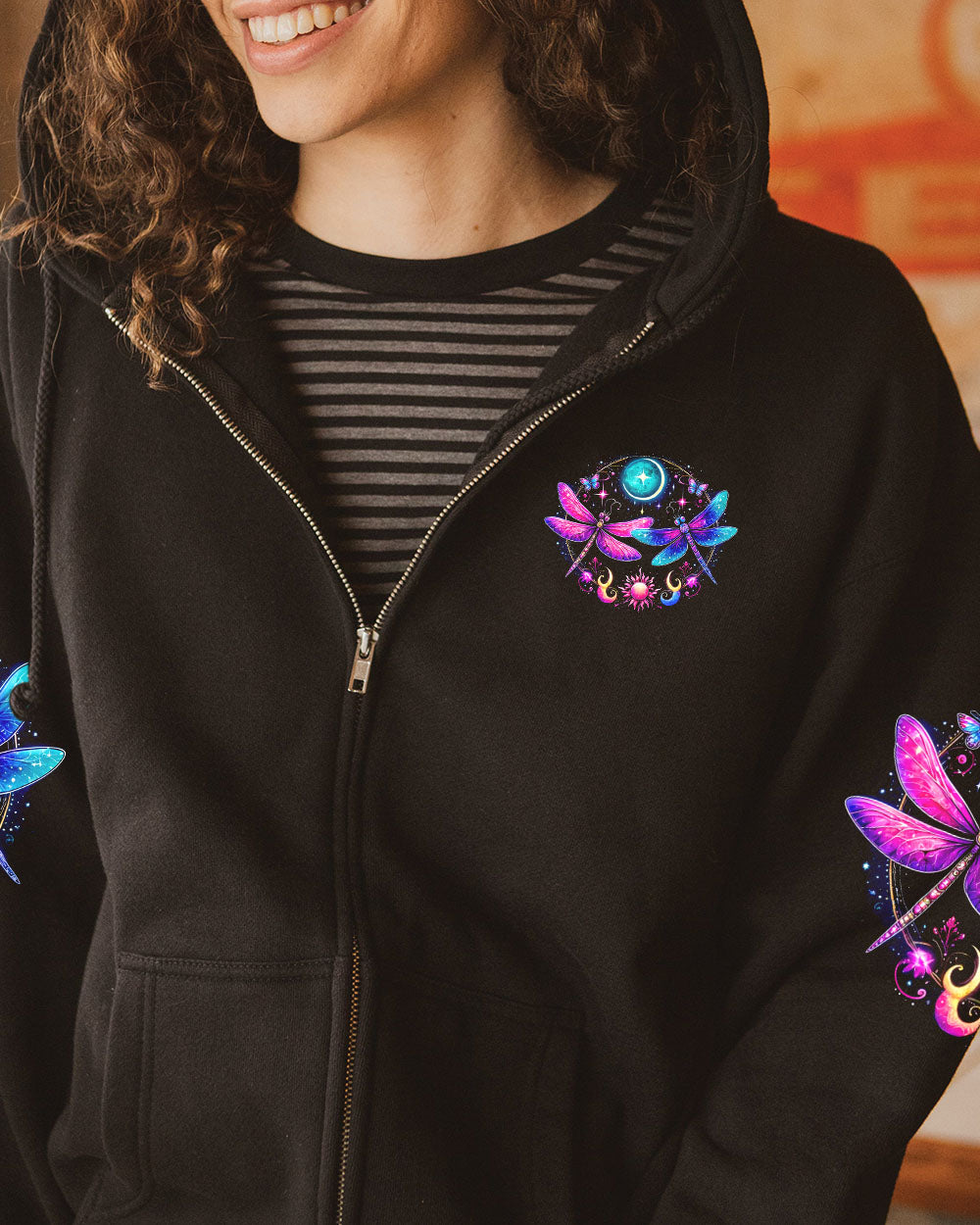 LIVE BY THE SUN DRAGONFLIES ALL OVER PRINT - TYQY2402254