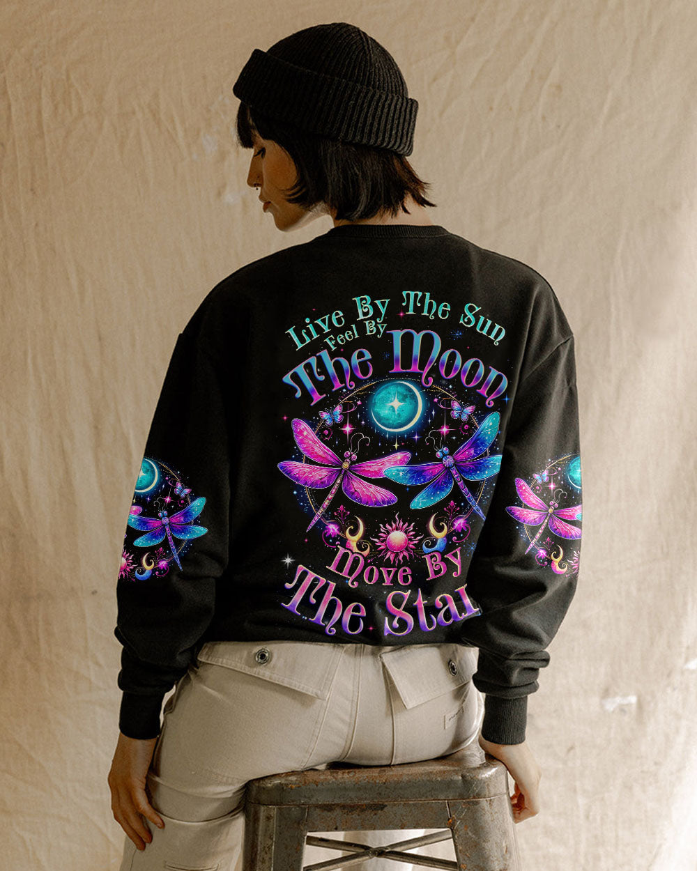 LIVE BY THE SUN DRAGONFLIES ALL OVER PRINT - TYQY2402254