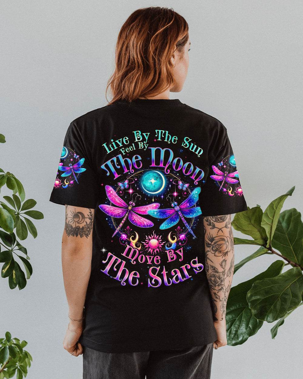 LIVE BY THE SUN DRAGONFLIES ALL OVER PRINT - TYQY2402254