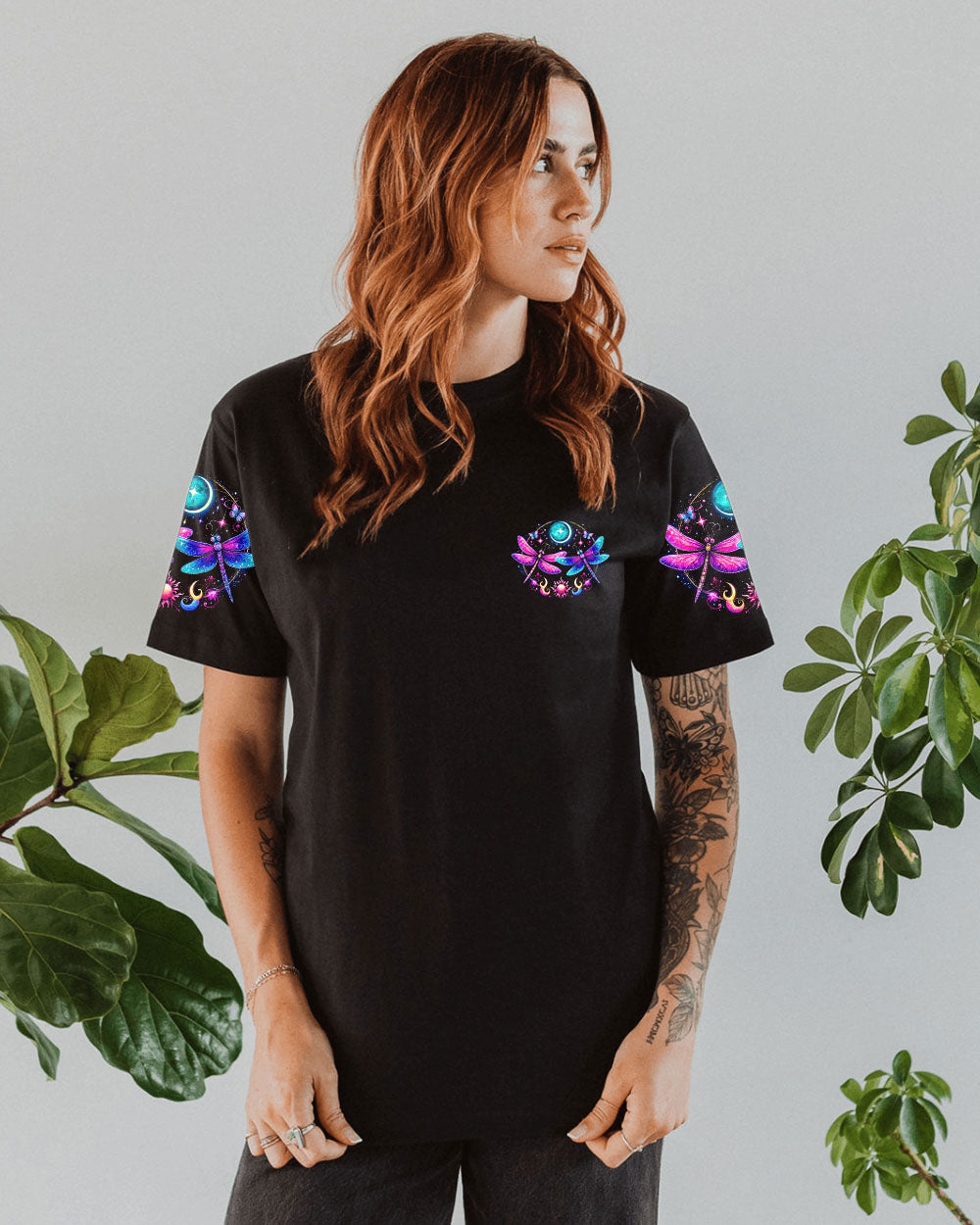 LIVE BY THE SUN DRAGONFLIES ALL OVER PRINT - TYQY2402254