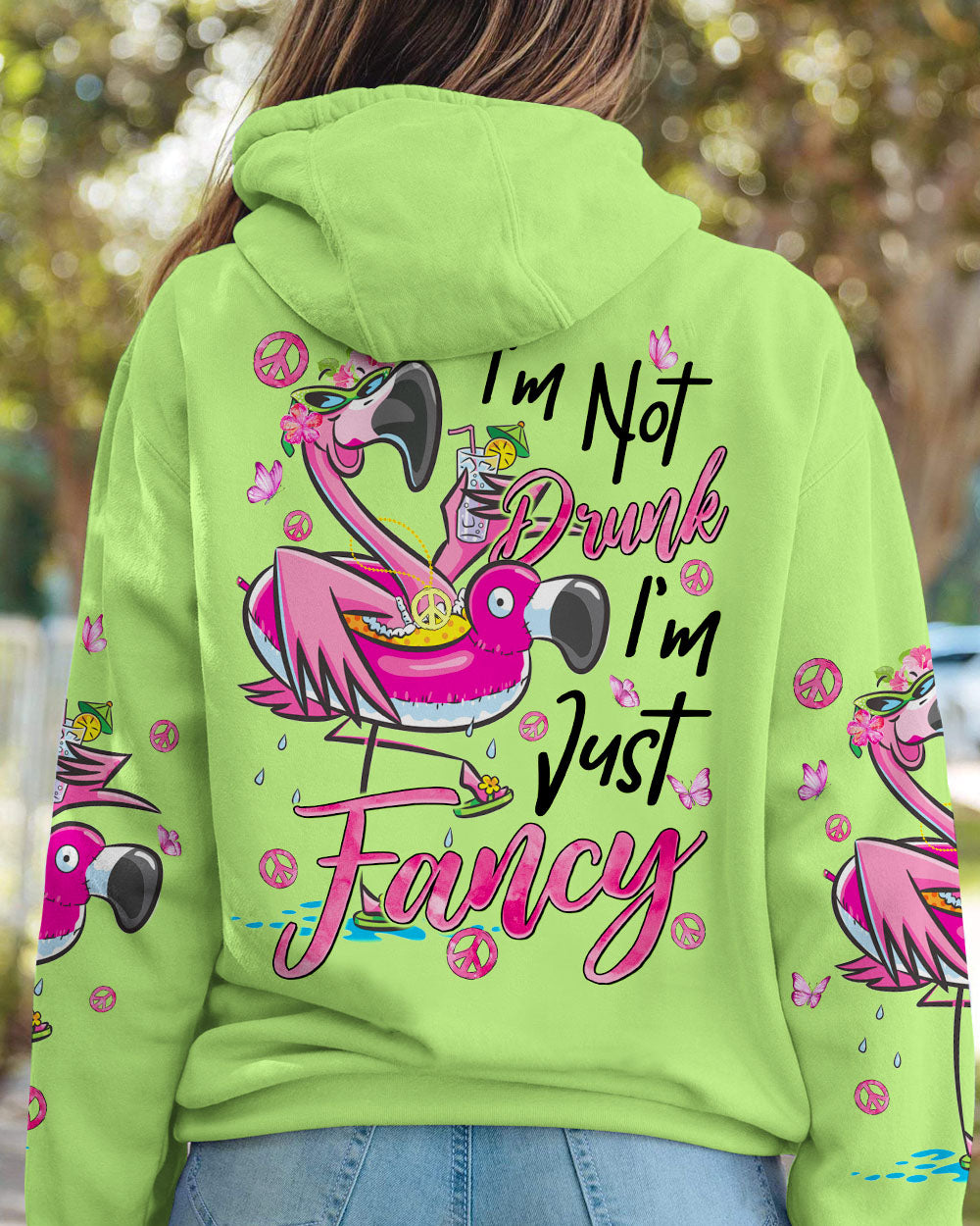 I'M JUST FANCY FLAMINGO ALL OVER PRINT - TYQY2404245
