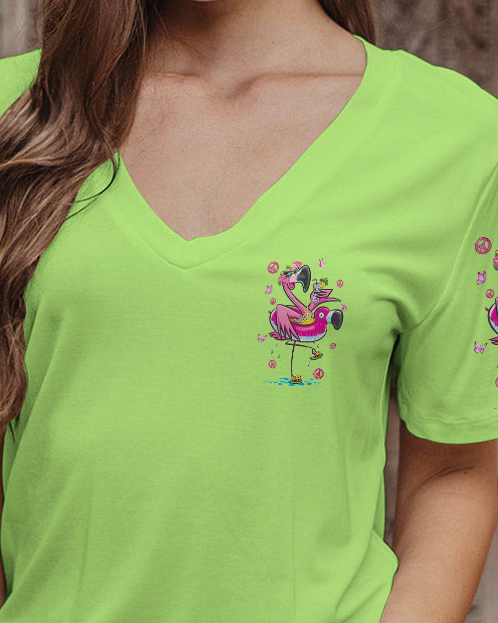 I'M JUST FANCY FLAMINGO ALL OVER PRINT - TYQY2404245