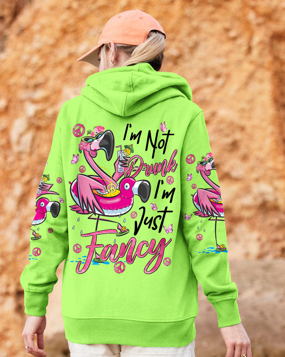I'M JUST FANCY FLAMINGO ALL OVER PRINT - TYQY2404245