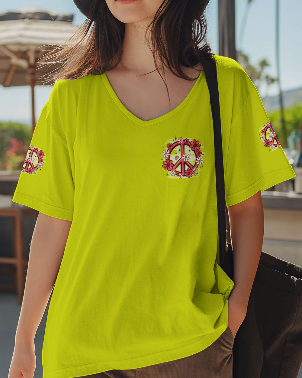 SLOWLY BUT SURELY HIPPIE SNAIL ALL OVER PRINT - TYQY2406253