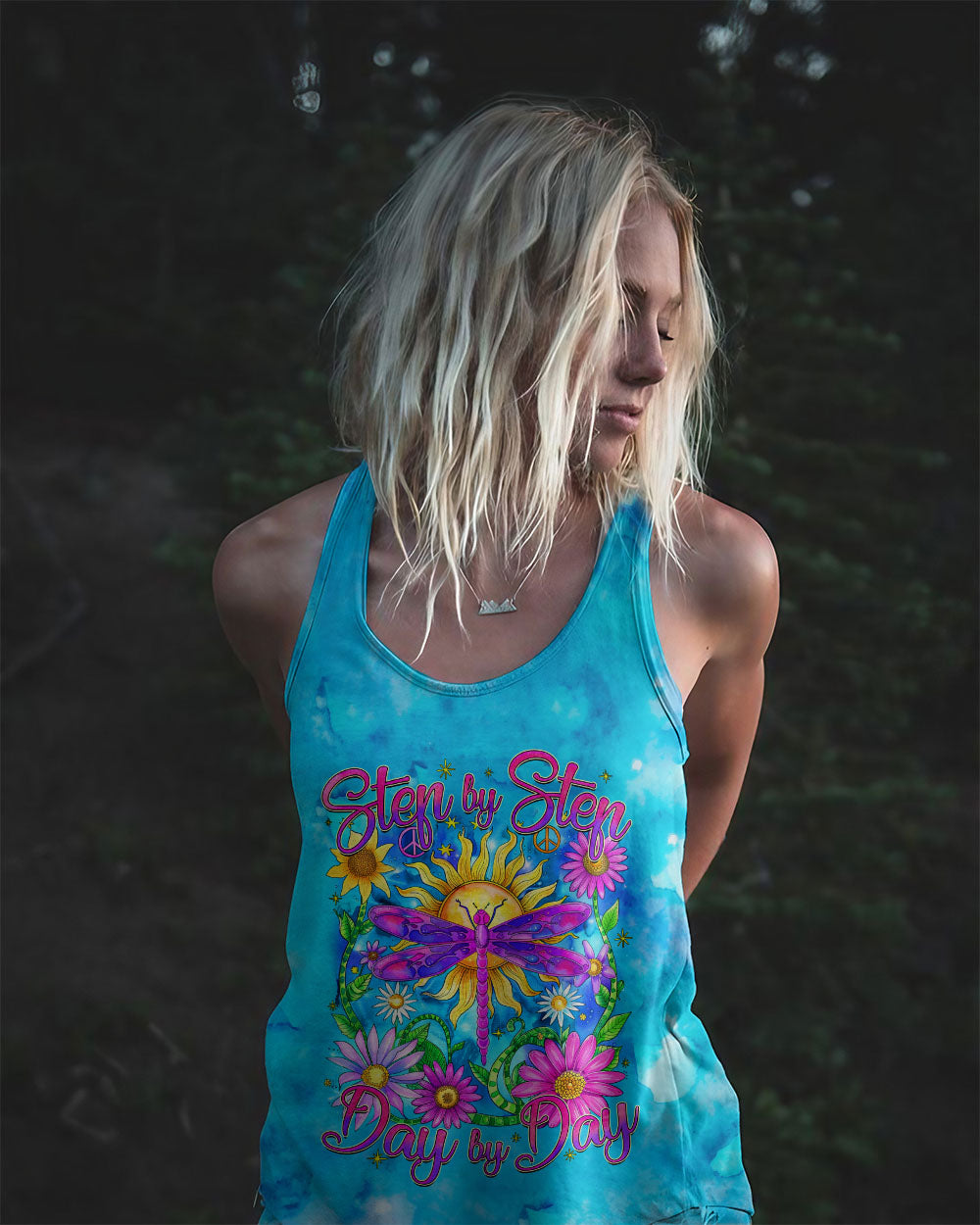 STEP BY STEP DAY BY DAY DRAGONFLY ALL OVER PRINT - TYQY2407242